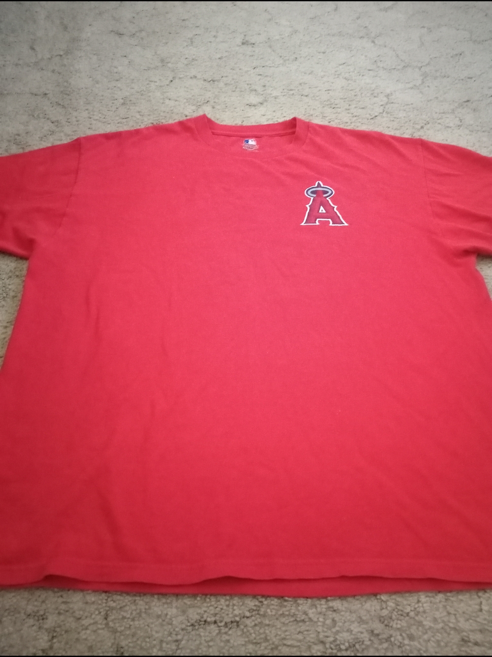 Mike Trout Genuine Merchandise Red Los Angeles Angels Short Sleeve Tee